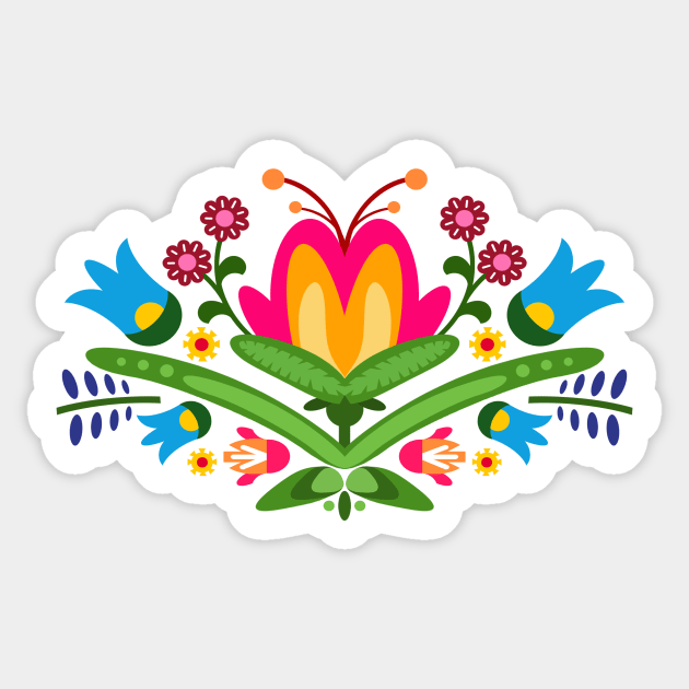 Folk Art Sticker by AdrianaStore